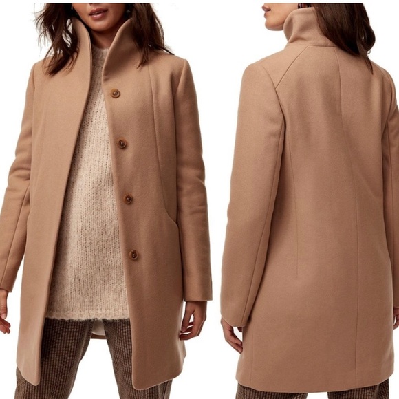 Aritzia Cocoon Coat - Camel - Picture 1 of 3